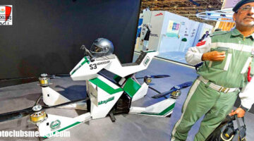 La Policía De Dubái Estará Equipada Con Motocicletas Voladoras