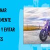 Cómo frenar correctamente una moto y evitar accidentes