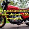 Ajuste y mantenimiento del carburador de moto 150: Guía completa