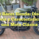 Café Racer Honda: Diseño, Historia y Características de una Moto Clásica