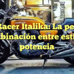 Café Racer Italika: La perfecta combinación entre estilo y potencia