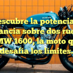 Descubre la potencia y elegancia sobre dos ruedas: BMW 1600, la moto que desafía los límites.