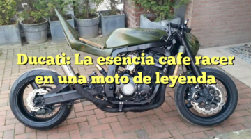 Ducati: La esencia cafe racer en una moto de leyenda