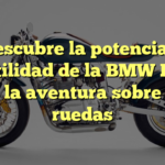 Descubre la potencia y versatilidad de la BMW R 1300 GS: la aventura sobre dos ruedas