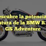 Descubre la potencia y aventura de la BMW R1200 GS Adventure