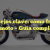 Consejos clave: cómo frenar en moto – Guía completa